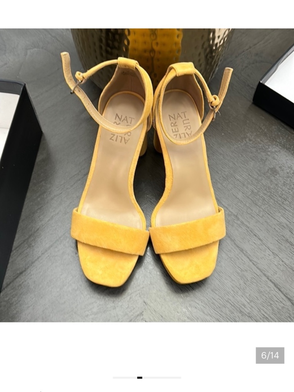 NATURALIZER Joy Dress Ankle Strap Sandals (WIDE)